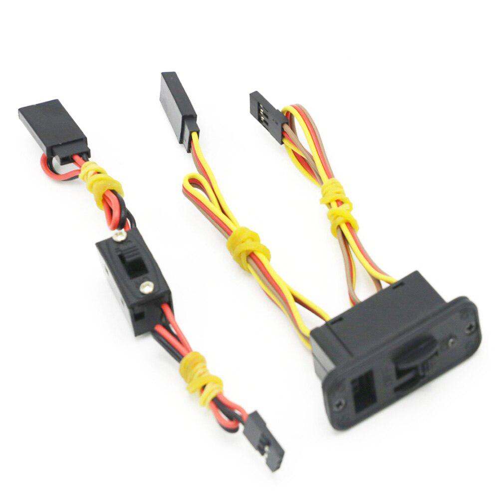 Buy 1pcs Power on/off switch JST Connector Receiver Switch For RC Boat ...