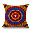 Colorful Ethnic Design Pattern Africa Hieroglyph Totem Symbol Geometric Art Home Decoration Sofa Pillow Case Linen Cushion Cover