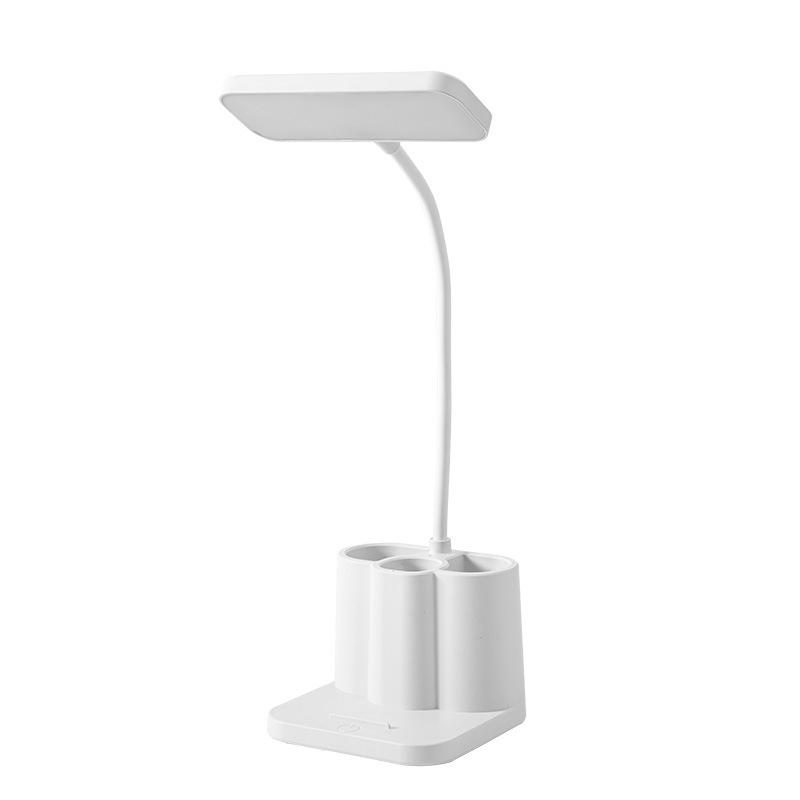 Dual-Use LED Desk Lamp with Eye Protection, Long Battery Life, Large Capacity, Night Light, Anti-Blue Light, Ideal for Students.