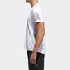 Adidas Own The Run Tee Round Neck Breathable Short Sleeve Running Fitness T-Shirt Men Tops White DX1319
