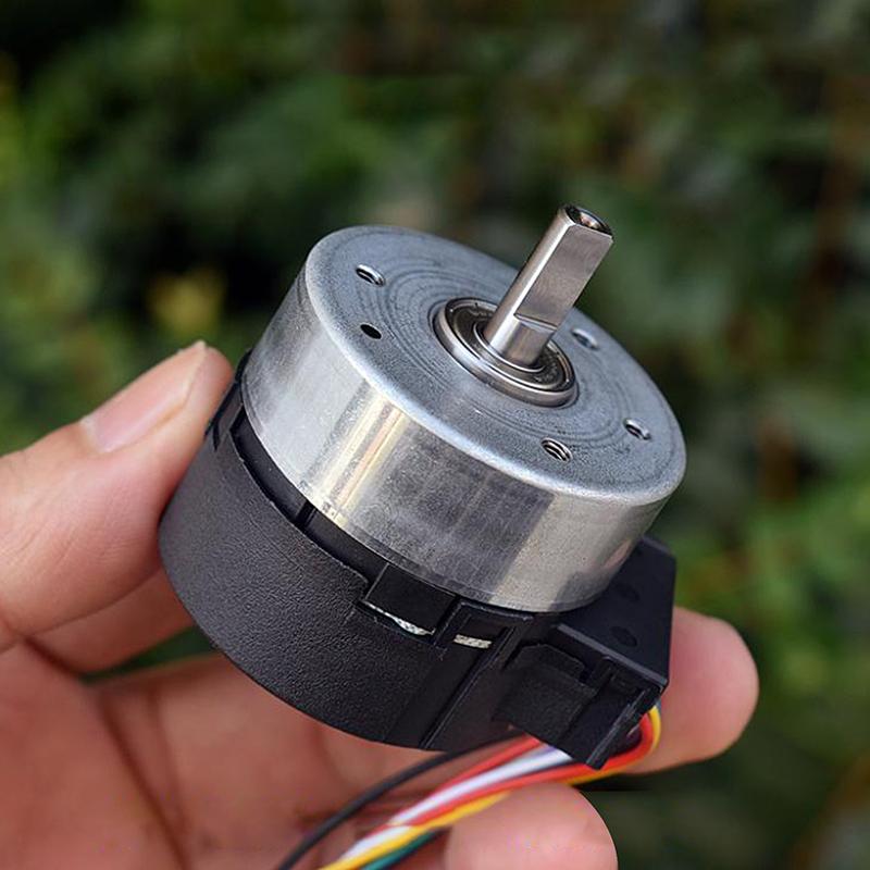 Sıfır Japonya Nidec 24 Saat Fırçasız Servo Motor DC 12V Dahili Sürücü PWM Hız Kontrolü 100 Satır Kodlayıcı
