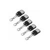 Programmable Universal Remote Control - AIMOONSA - 433.92 MHz - Pack of 5 - 4 Channels - Sliding Cover