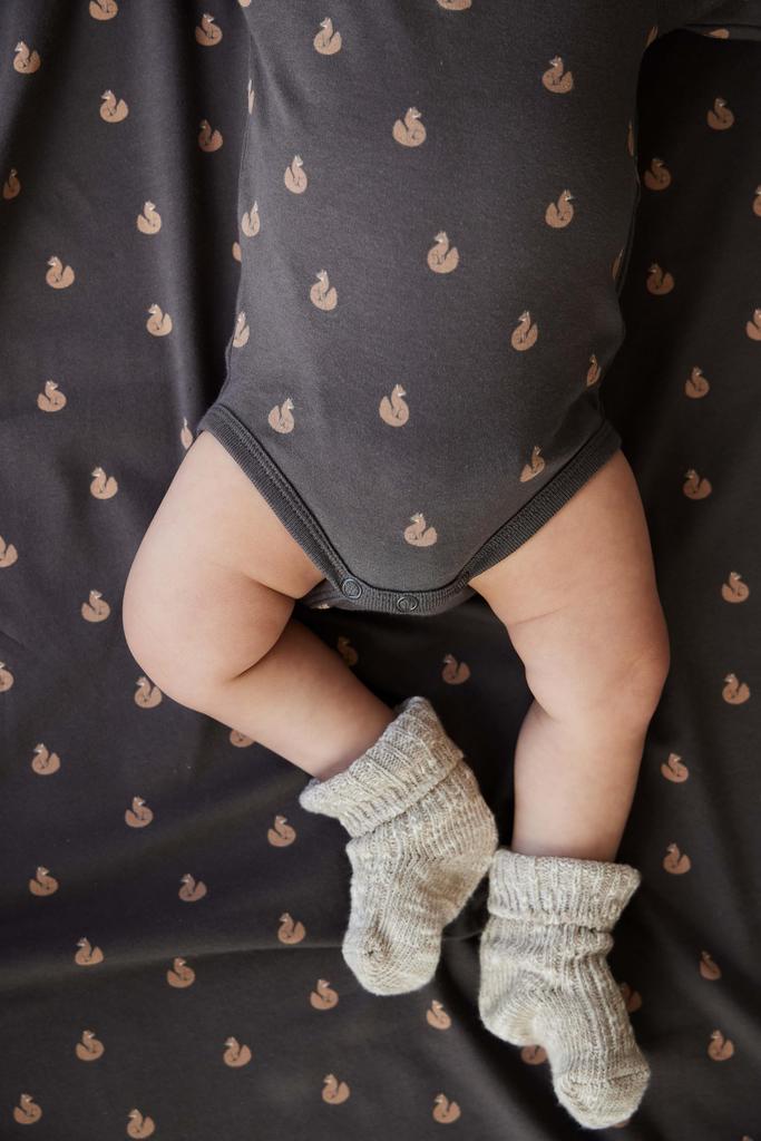 OC Long Sleeve Bodysuit Fox Cubs Wolf JBCO245523 Baby DBRW 90 [Jamie Kay]