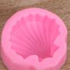 1 buc. Seria Ocean Shell Scallop Fondant Formă din silicon pentru aromoterapie Tencuială DIY Coace Tort Decorat Mold