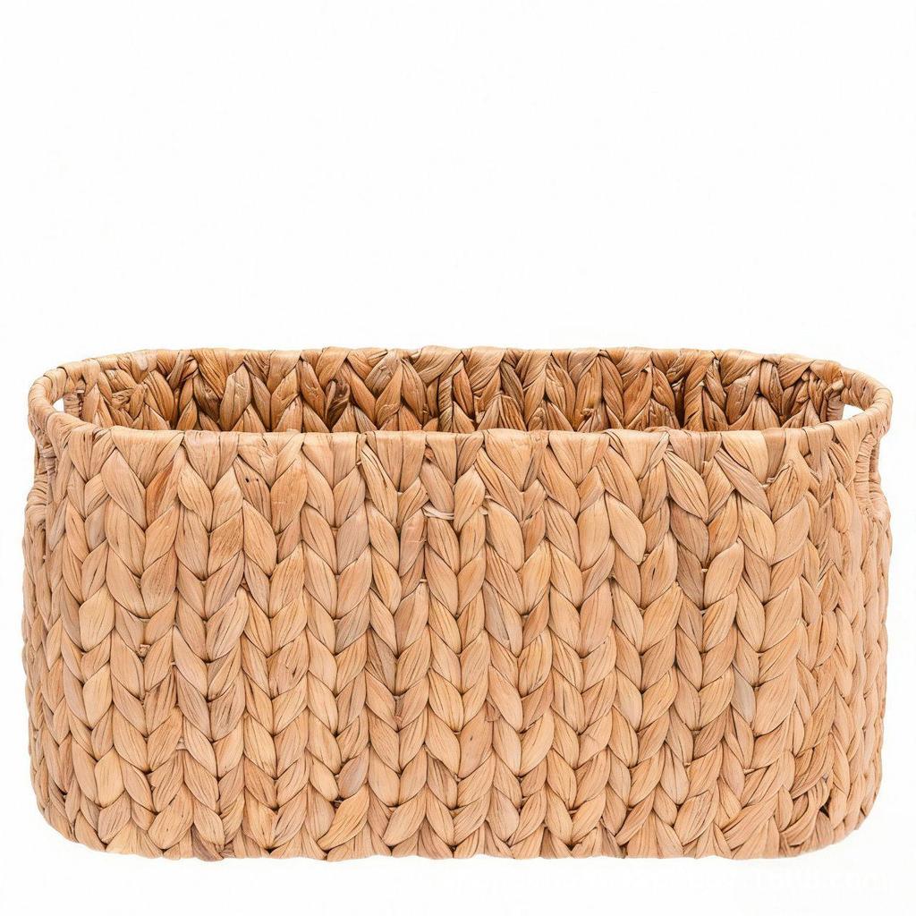 Straw Woven Storage Basket for Kitchen & Bathroom