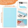 Fridge Liners 4 Pieces Non-Adhesive Refrigerator Liner Spillproof Fridge Mats for Kitchen Closet Home Apartment Drawer Cabinet