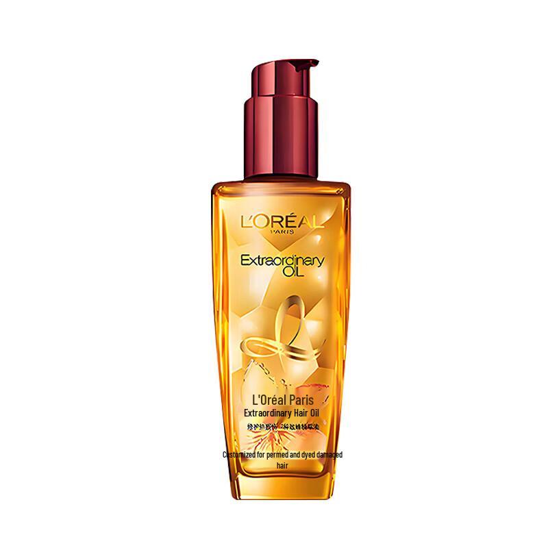 L'Oreal Elvive Extraordinary Hair Oil for Color-Treated & Permed Hair, 100ml