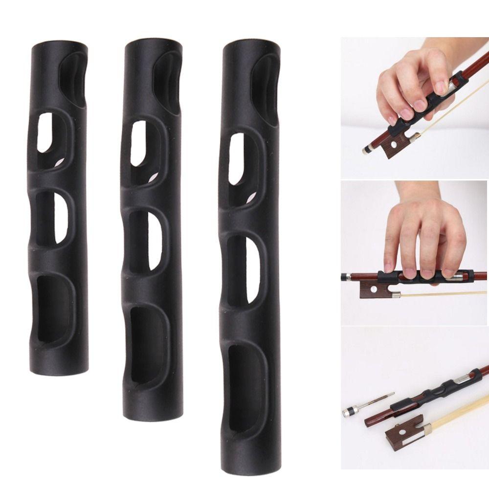 Rubber Violin Bow Grip Corrector Violin Teaching Parts 3/4-4/4 1/2-1/4 1/8-1/10 Violin Bow Hold Posture Corrector