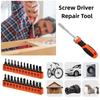 Rotating Handle Screwdriver Set Built-in Magnet Multifunctional Screwdriver  Multi Angle