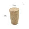 10Pcs 22mm Bottle Corks Reusable Sealing Plug Portable Wood Wine Corks Stopper  Home Brewing Wine