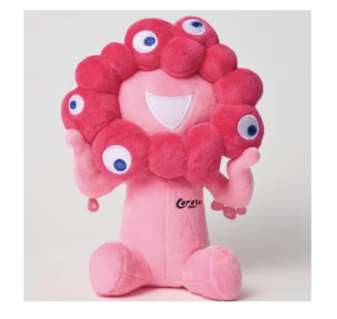 Myakumyaku Cerezo Osaka Plush Toy EXPO2025 Pink Cherry Blossom Color