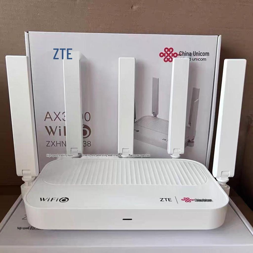 ZTE E2638 Unicom Gigabit Dual-Band WiFi6 Router - Brand New