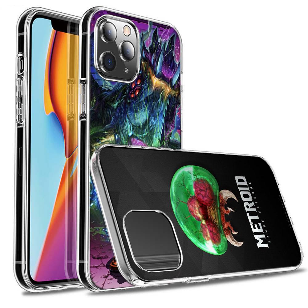 Game M-METROID Phone Case For Iphone 16E 15 Pro 14 Plus 17E 16 17 Pro Max Air 11 12 13 Mini Shockproof Capa Cute Cover TPU Cl