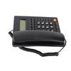 Desktop Telephone 5 Level Brightness Adjustable Corded Telephone Support for Redial Pause Flash for Home Hotel