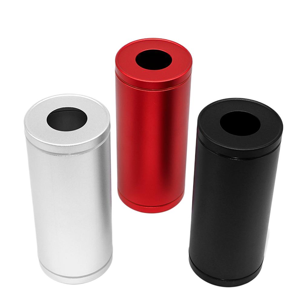 Aluminum Alloy Car Tissue Holder Cylinder Tissue Box Car Tissues Container Car Tissue Tube Car Accessories