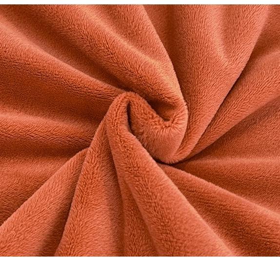 Class A baby velvet four-piece set baby velvet solid color embroidered milk velvet bed three-piece set flannel sheet quilt cover duvet cover