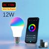 Wifi/BLE Smart Led Light Bulb Alexa Led Lamp E27 RGB 110V 220V Smart Lamps For Google Assistant Smart Home