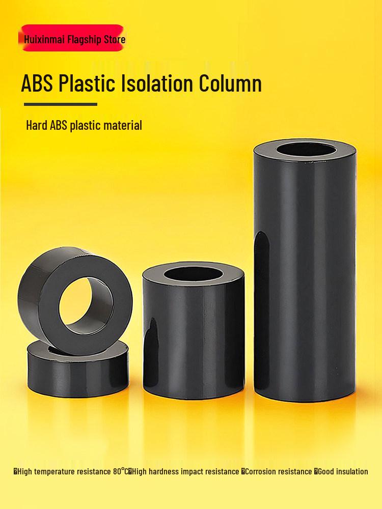 

Black ABS Nylon Screw Spacer and Washer Set Inner diameter 4.2mm