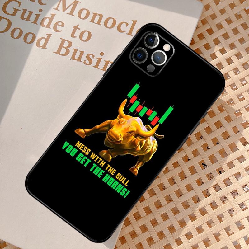 Trade Investment Forex Stock Market Case For iPhone 16 13 11 12 14 15 Pro Max Mini XR X XS MAX Plus Cover Cases