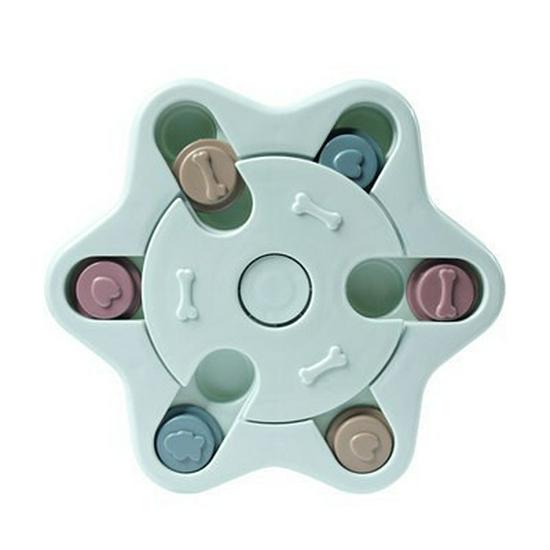 Cross-Border Pet Puzzle & Slow Feeder Bowl: Slow Eating Toy for Dogs & Cats, Snack Dispenser, Boredom Relief