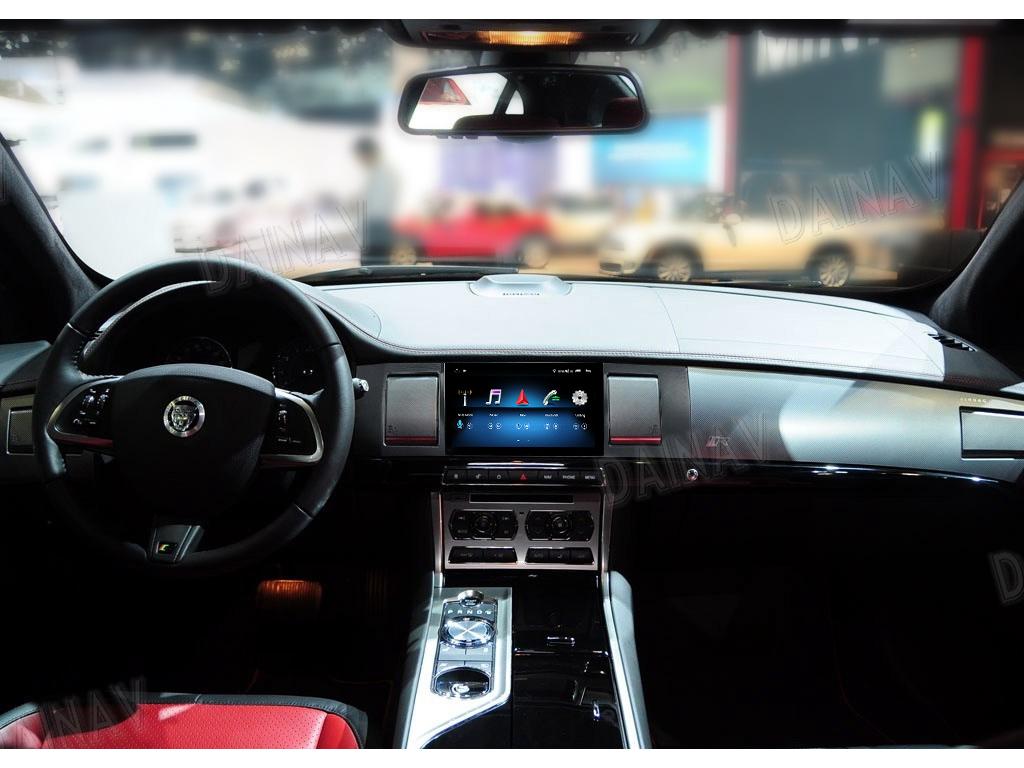 Jaguar XF 11-15 Center Console Navigation Upgrade: Octa-Core 8" Display All-in-One System