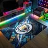 Manchester City Design Kristal Fluweel Tapijt Gezellig Niet?Antislip Bedrukt Tapijt Voor Slaapkamer Woonkamer Entree