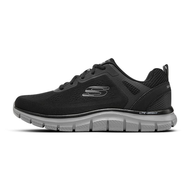 Skechers Auduma Ikdienas Apavi Vīriešu Melni
