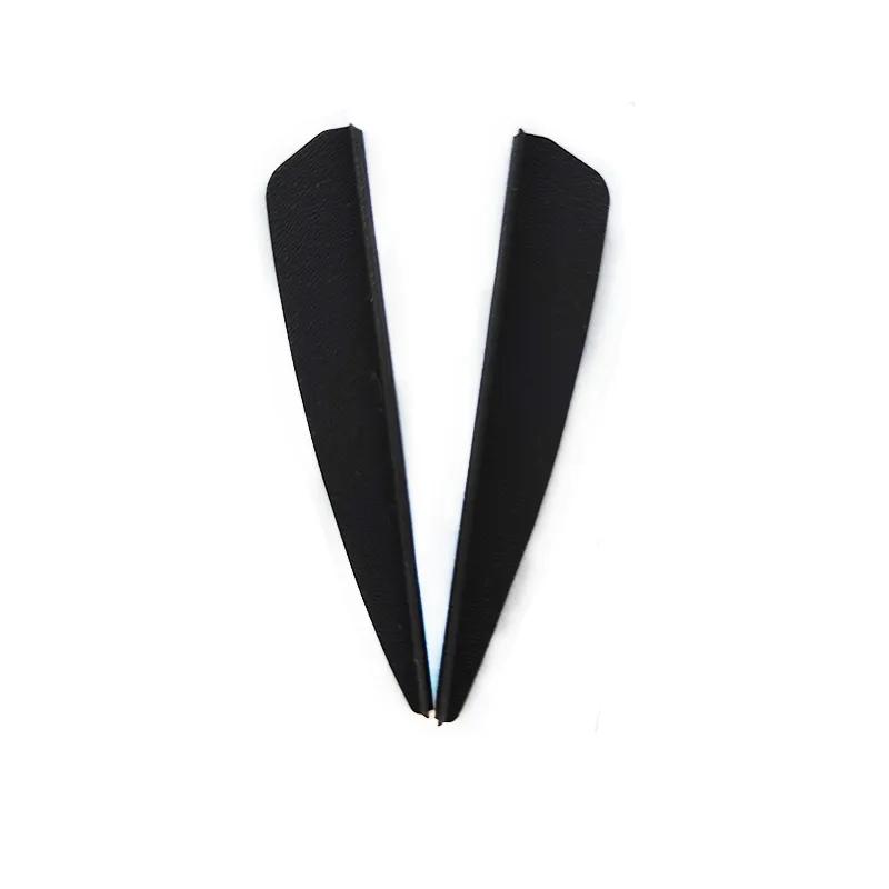 100pcs Arrow vanes 1.8/2 inch TPU vanes hunting shooting Accessories 7 color Suitable for 6.25/7.5 inch arrows