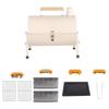 Portable Outdoor Double-sided BBQ Grill