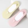 6Pairs Solid Color Invisible Short Socks Mesh Summer Thin Socks Fashion Ice Silk Boat Socks  Summer