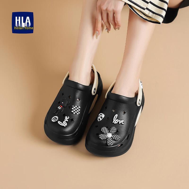 HLA Women s Platform Convertible Clog Sandals 39