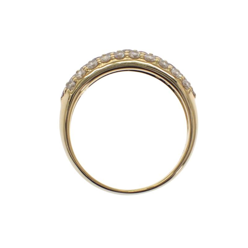 no brand  #14(JP Size) ring K18 yellow gold Women