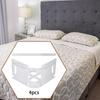 4 Pieces Bed Sheet Holders Keep Sheets Firm and Tight with Strips Nonslip Easy To Install