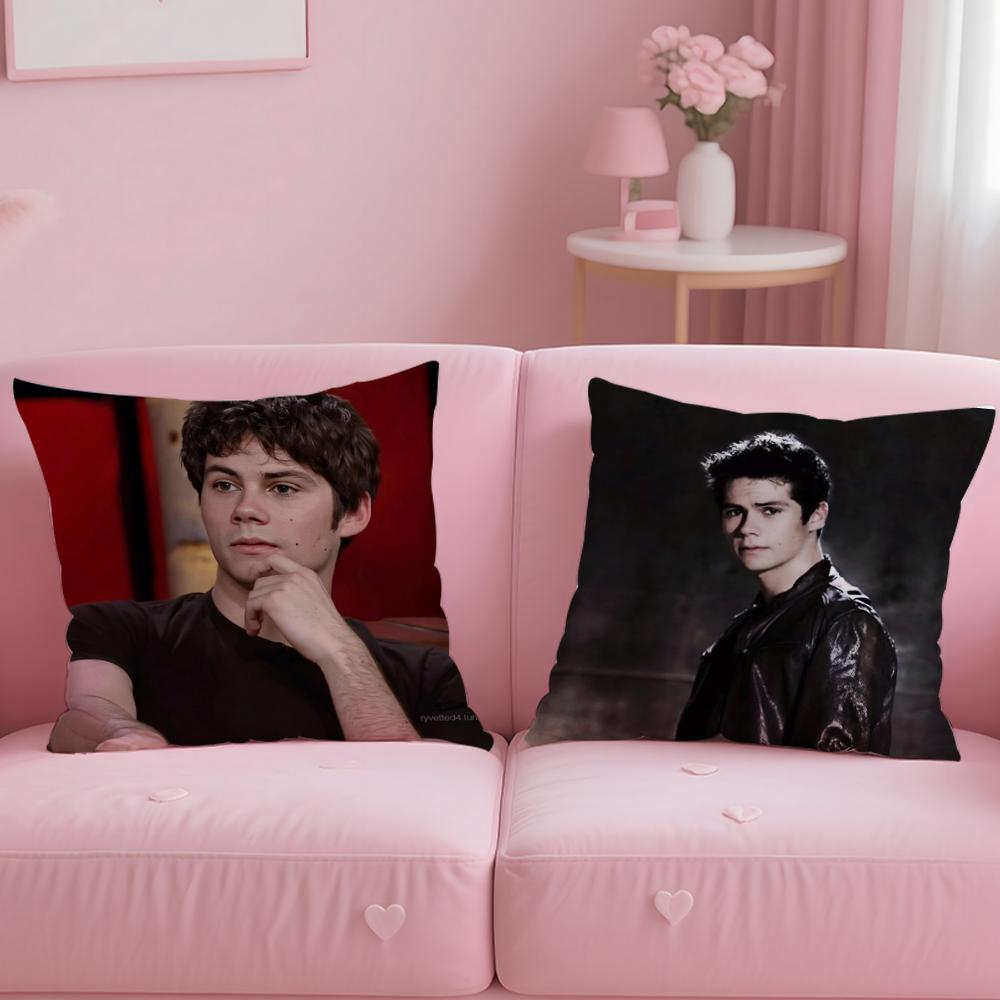 D-Dylan O'BrienS Kissenbezug Bequemer Wende-Kissenbezug Ideal für Auto Sofa Schlafzimmer & darüber hinaus