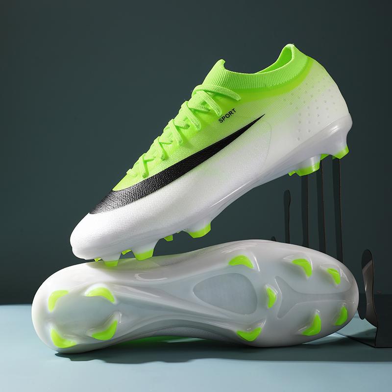 F50 World Cup Long Spikes Football Boots - Unisex Youth & Adult Artificial Grass Sports Shoes