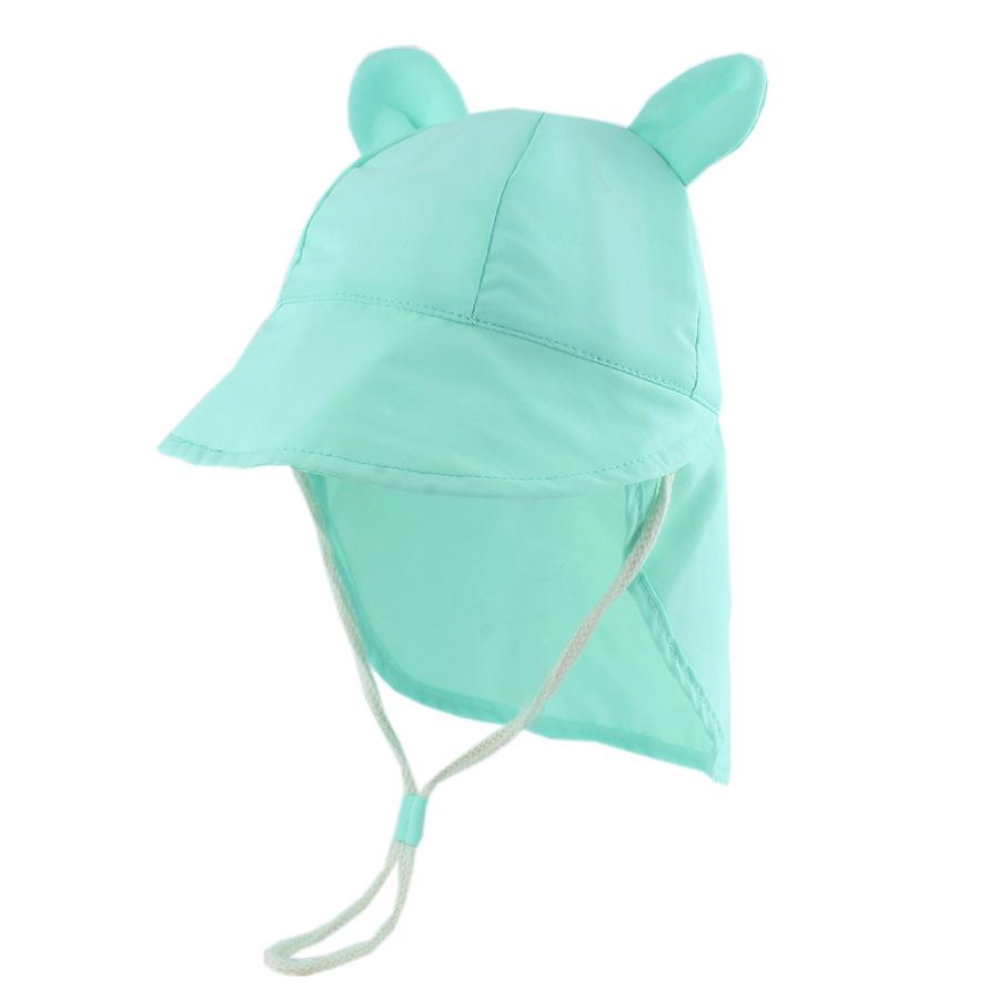 2026 Baby Sun Hat with Cute Bear Ears – Quick Dry Bucket Style for Spring & Summer Beach Days