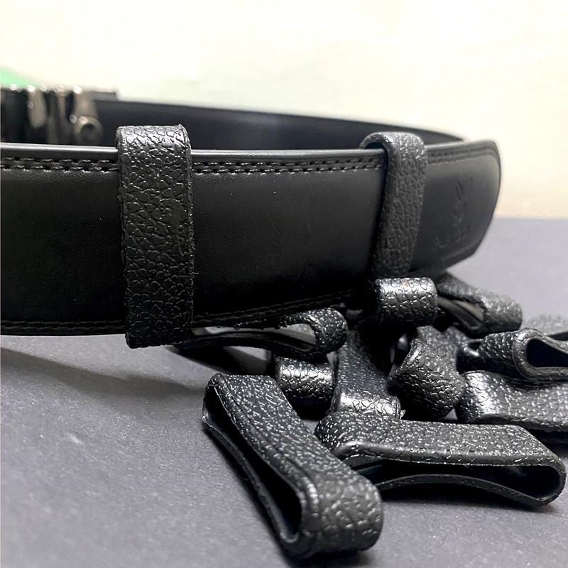 Durable Leather Belt Loops and Rings for Men's & Women's Trousers