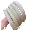 Flawed-Beauty White Xiuyu Custard Bun Wedding Dress with Stripes
