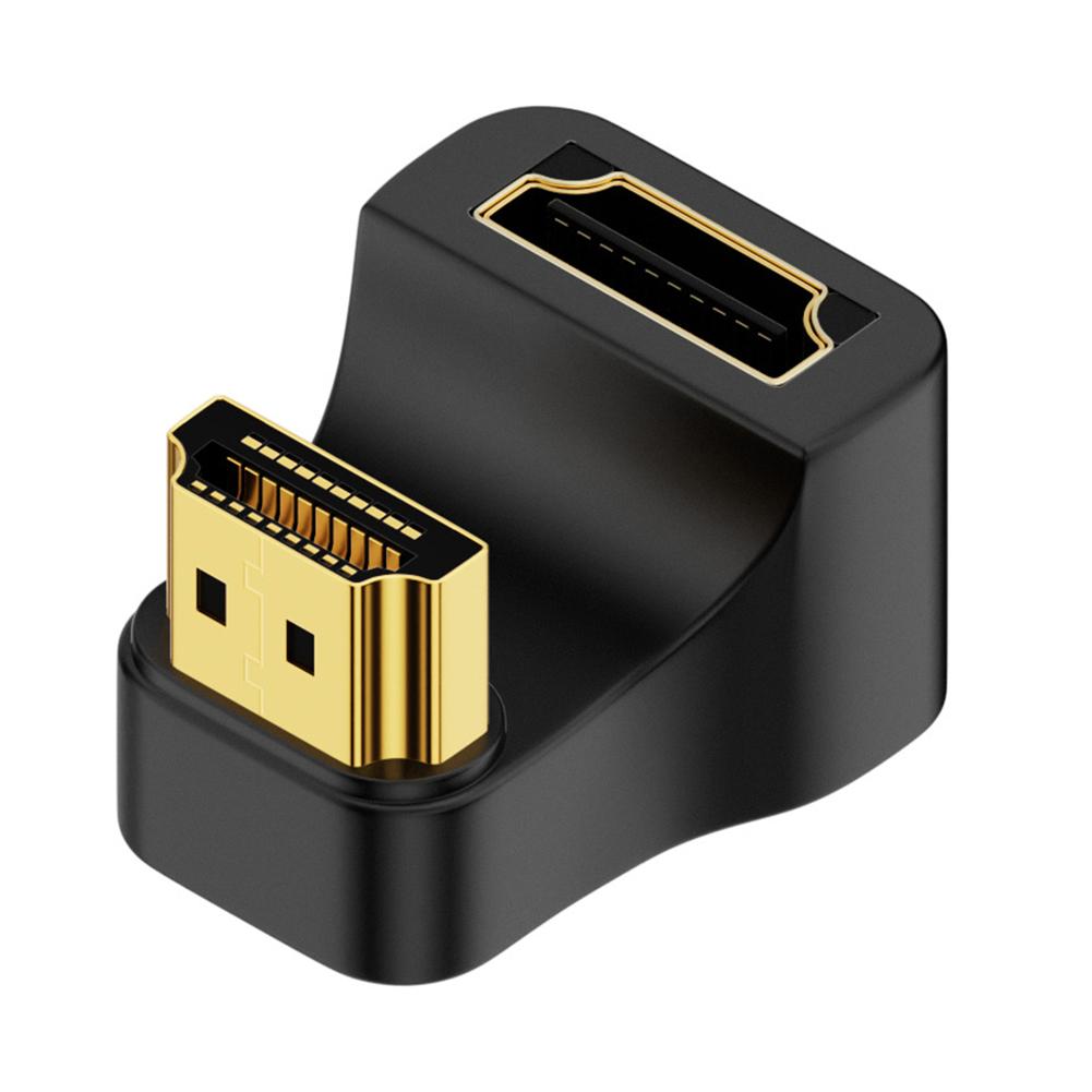 

HDMI-compatible Adapter Splitter 180 Degree U Shape HD Adapter Male To Female to HDMI-compatible Male Converter Adapter 8K@60Hz
