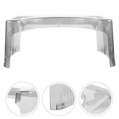 Transparent Stool for Bathroom Poop Stool Toilet Footstool Folding Booster Kids Folding Steps Portable