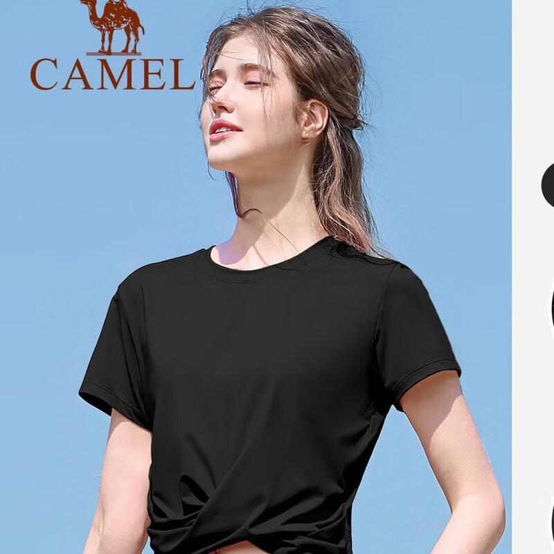 Camel Women s Crew Neck Short Sleeve T-Shirt