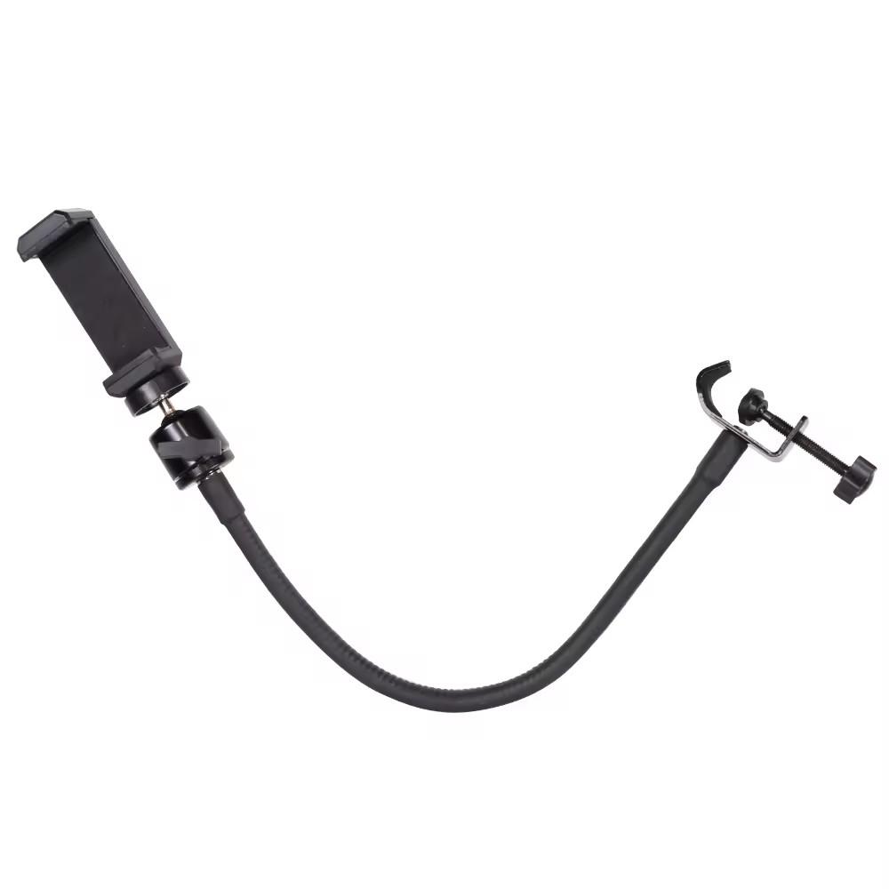 

X003 Metal Clamp Flexible Extension Hose Phone Holder for Photography Light Stand A
