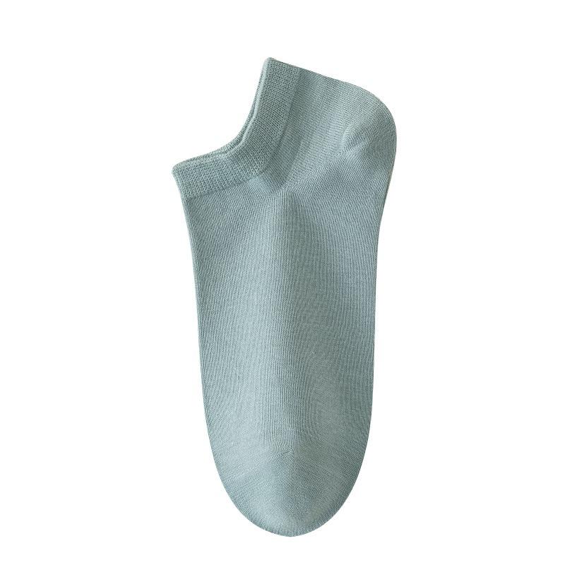 Herremote Sommer Nye Sokker med Lavt Snitt i Ren Bomull med Deodorant