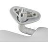 FUSCH Sun Visor Mount Clip Compatible with Subaru Forester Impreza Crosstrek, Gray Driver Side Visor Mount Clip, Sun Visor Repair Bracket