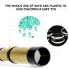 Retractable Kids Telescope Clear 35MM Objective Lens Portable Outdoor Hiking Bird Watching Concert Pirate Monocular Telescope Toy Boys Girls Gift