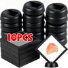 10Pcs Plastic PE Film Storage Box Suspension Jewelry Case  Jewelry Retail Packaging