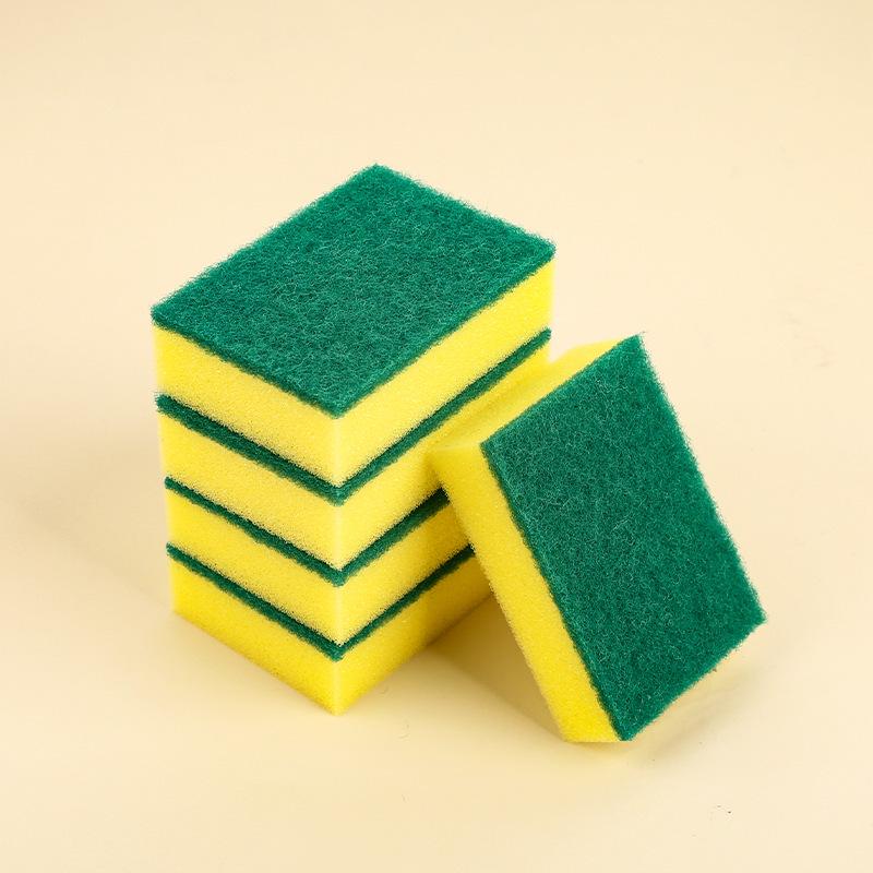 

Губка-скребок: Двусторонняя волшебная губка для мытья посуды и удаления пятен