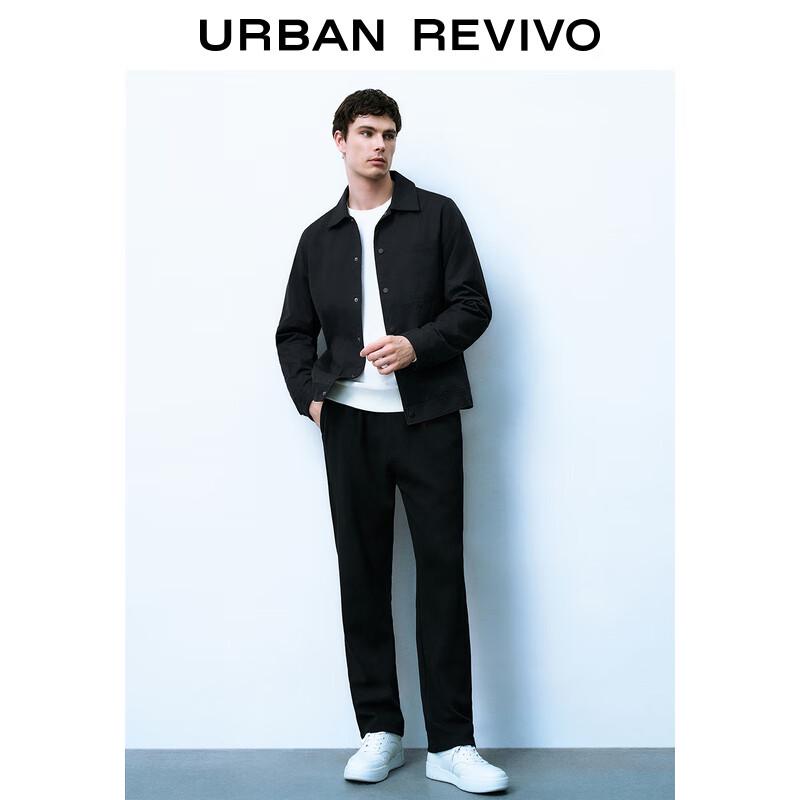 UR Men's 2024 Spring Quiet Luxury Loose Fit Lapel Jacket