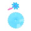 Silicone Lid Dustproof Hot and Cold Beverage Cup Cover with Flower Shape Handle for Kitchen Home