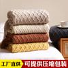 Nordic Knitted Blanket Shawl Blanket